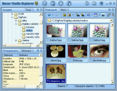 Zoner Media Explorer 5.0: Výkonný softwarový kombajn na vaše fotky!