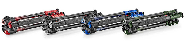 Manfrotto uvádí barevné verze hliníkových stativů BeFree