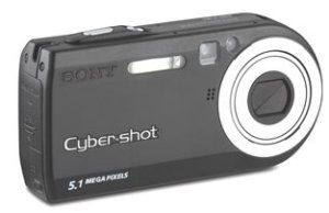 Sony DSC-P120: stovka v černém