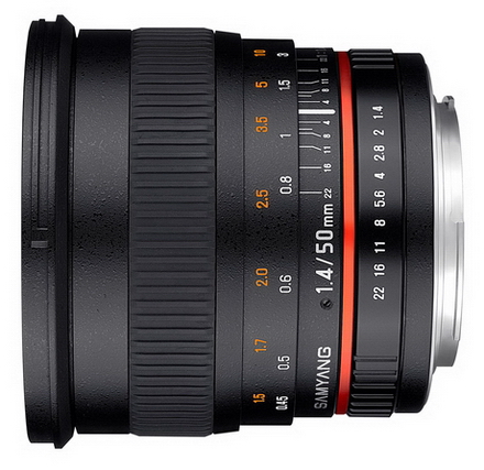 Samyang oznamuje nové objektivy 50mm F1,4 a 50mm T1,5