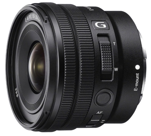 Sony uvádí APS-C objektiv nejen pro vloggery: powerzoom E 10-20mm F4 PZ G