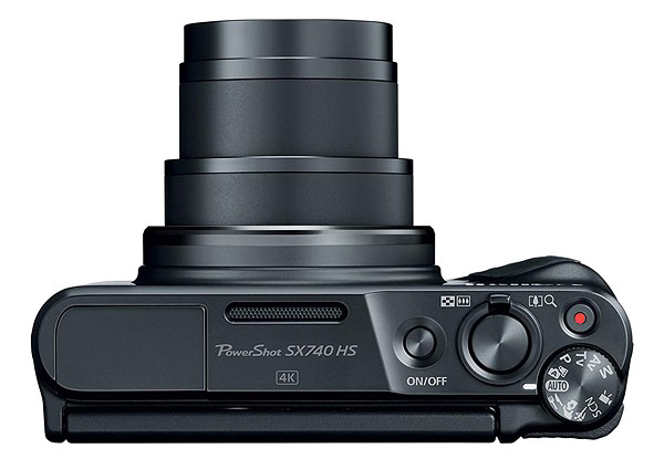 Ultrazoom Canon PowerShot SX740 HS má 40× zoom a 4K video