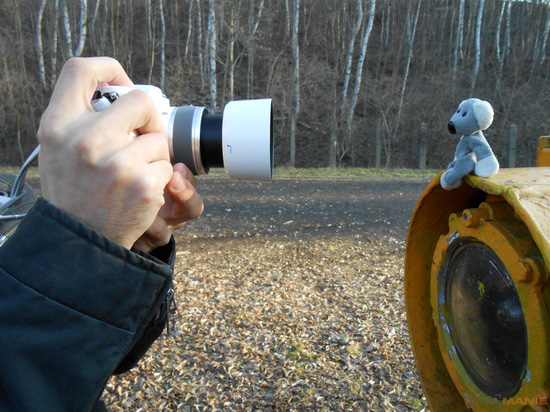 Fotíme s Koalou: Sluneční clona