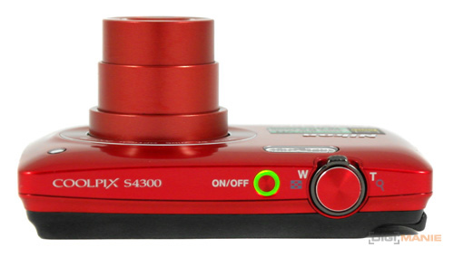 Nikon Coolpix S4300: dotyk 6× zoomu