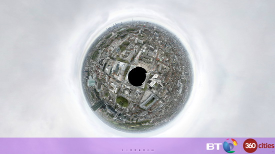 320gigapixelová fotografie Londýna