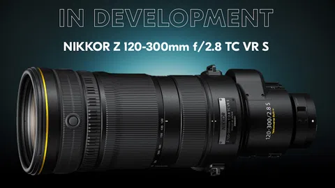 Nikon oznámil vývoj objektivu Nikkor Z 120-300mm f/2.8 TC VR S