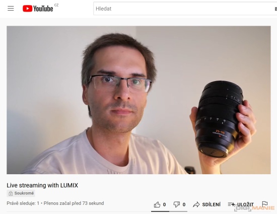 Panasonic Lumix GH5 II: nejen pro vloggery