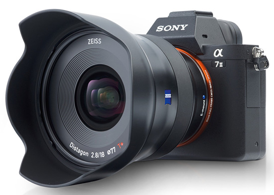 Širokoúhlý Zeiss Batis 2.8/18 pro Sony FE
