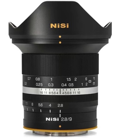 NiSi uvedlo ultra-širokoúhlý objektiv 9mm f/2.8 pro APS-C