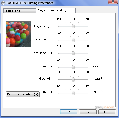 FinePix Printer QS-70: domácí fotolab?