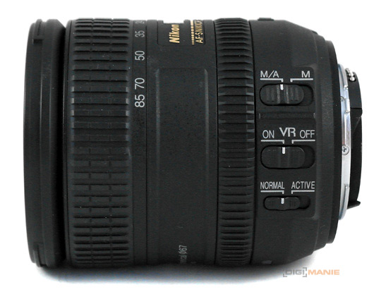 Nikon AF-S DX NIKKOR 16-85mm f/3.5-5.6G ED VR