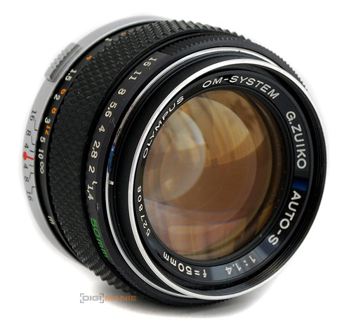 Olympus OM G.Zuiko 50mm f/1.4 "silver-nose"
