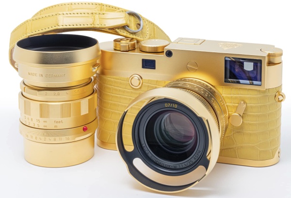 Zlatá Leica M10-P jako oslava thajského krále v limitované edici