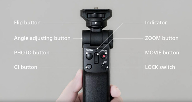 Sony GP-VPT2BT: nový bezdrátový grip i stativ pro vloggery