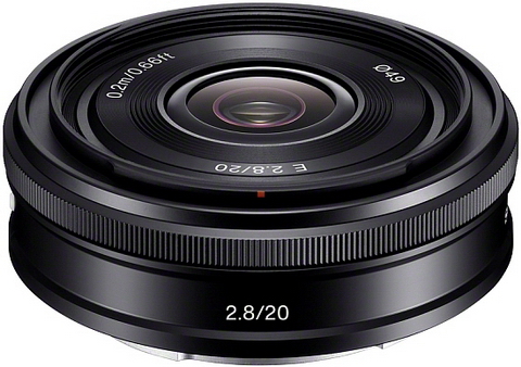 Nový pancake pro Sony NEX, objektiv 20mm F2,8