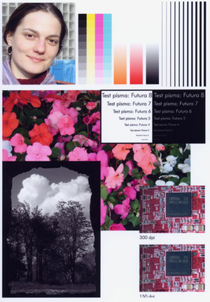 Megatest tiskáren: Canon i455 a Canon i560