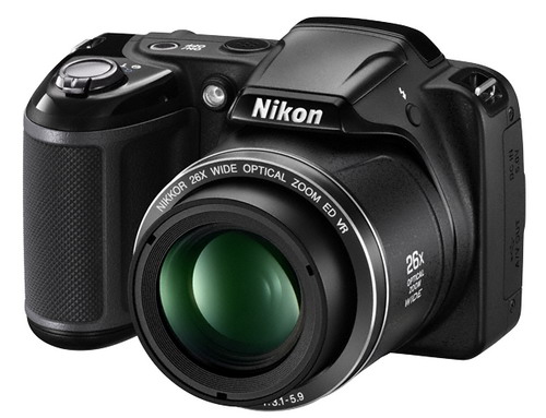 Ultrazoom Nikon Coolpix L320 s 26× optickým zoomem