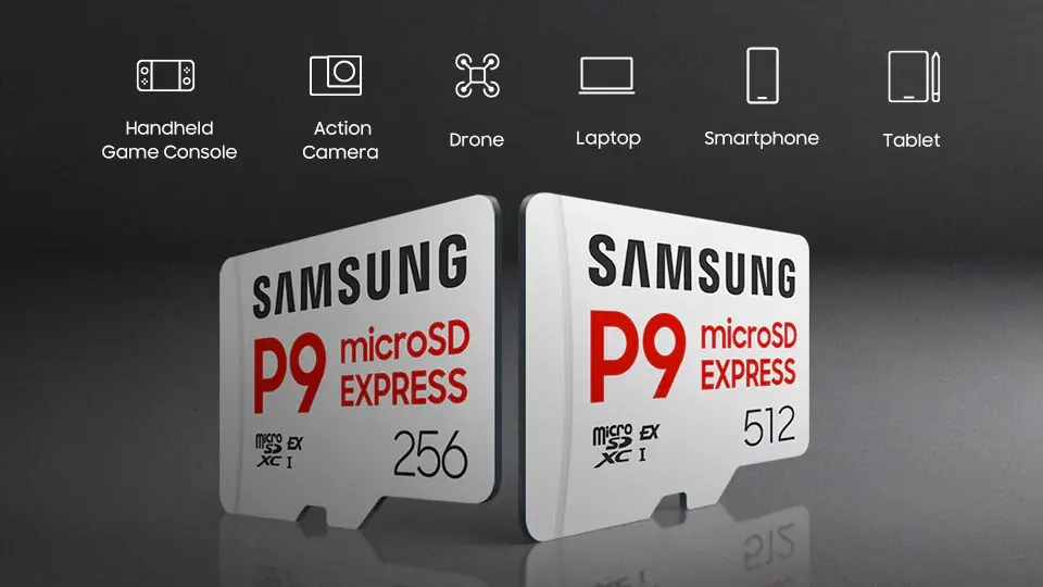 Samsung P9 microSD Express