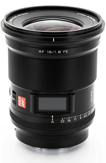 Viltrox představil širokoúhlý objektiv AF 16mm f/1.8