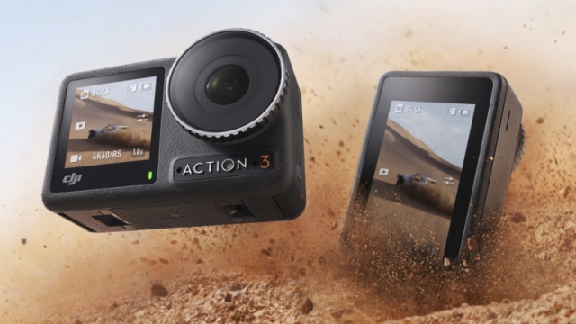 DJI Osmo Action 3 přináší 1/1,7" čip, video 4K120p a streamovací funkce