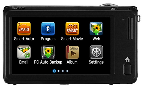 Samsung SH100 se zabudovanou Wi-Fi