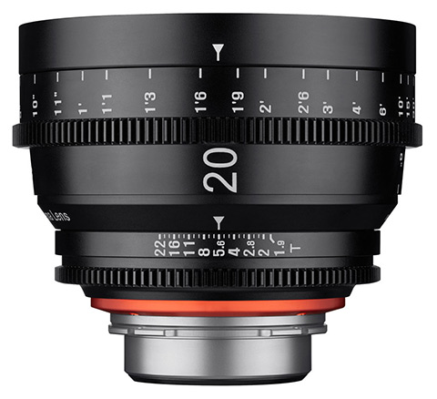 Samyang uvedl video objektiv XEEN 20mm T1.9