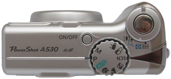 Canon PowerShot A530 - třetí z rodu