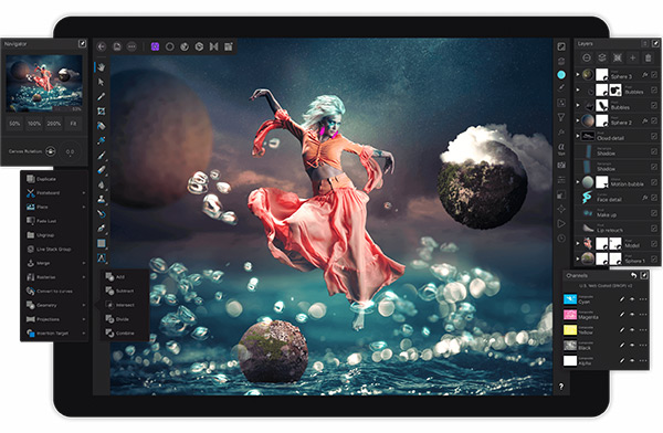 Vylepšené Affinity Photo pro iPad s 30% slevou