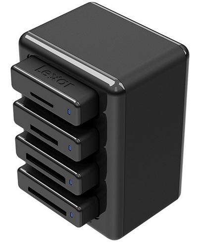 Lexar uvádí čtečku schopnou číst až čtyři karty najednou