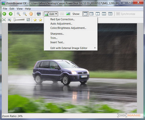 Canon PowerShot SX210 IS: s překvapivou zbraní