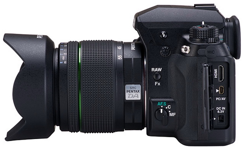 Pokročilá zrcadlovka Pentax K-5