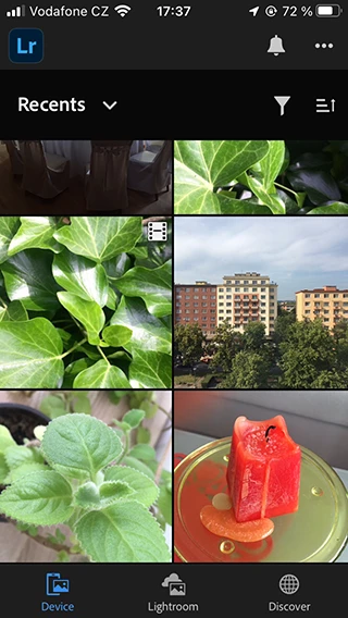 Adobe Lightroom Mobile nyní umí úpravy bez importu i Edit Replay