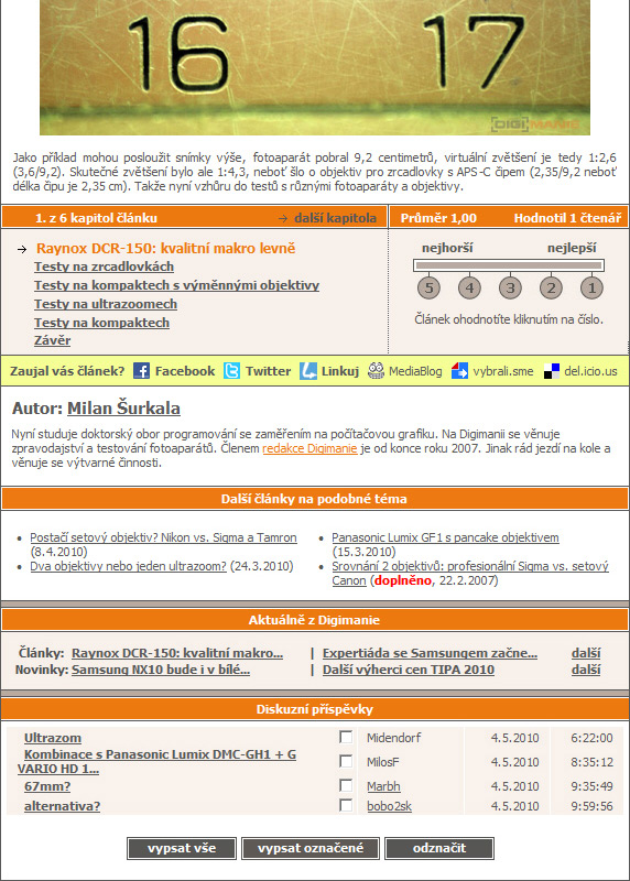 Vylepšování Digimanie pokračovalo i v létě!