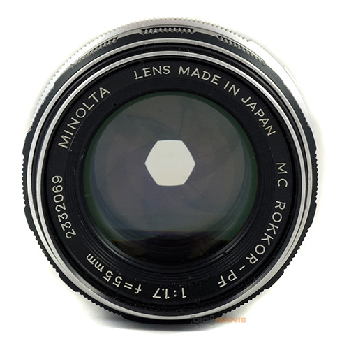 Minolta MC Rokkor-PF 55mm F1.7 (MD)