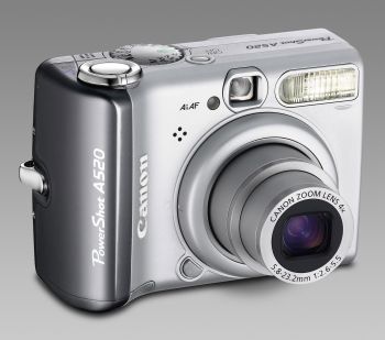 A85-ku nahradí PowerShot A520