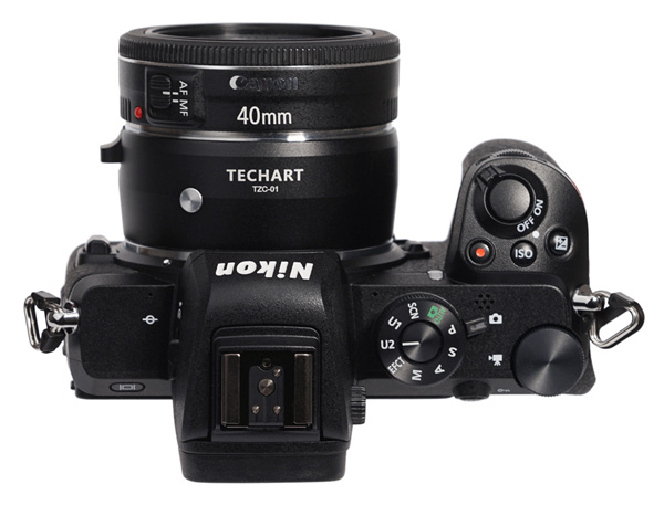 Techart TZC-01: adaptér objektivů Canon EF na Nikon Z