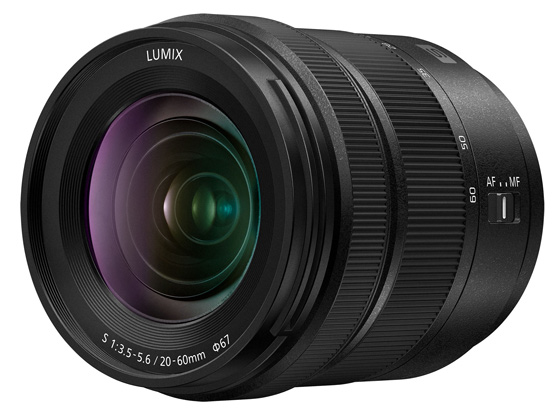 Panasonic uvedl levný, lehký a širokoúhlý Lumix S 20-60mm F3.5-5.6