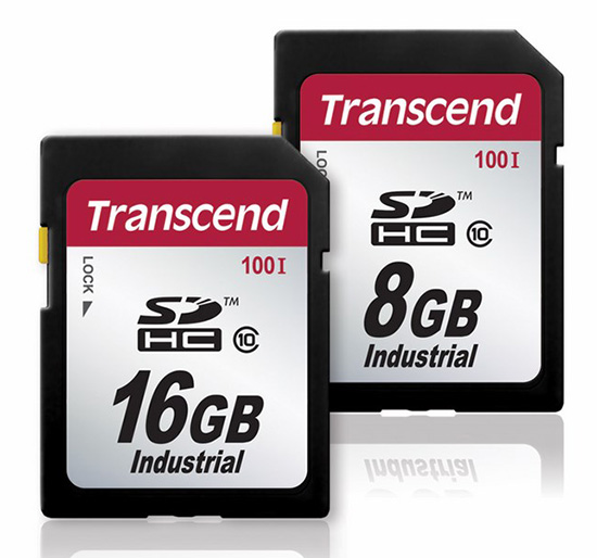 Průmyslové karty Transcend Industrial SDHC 100I s SLC čipy