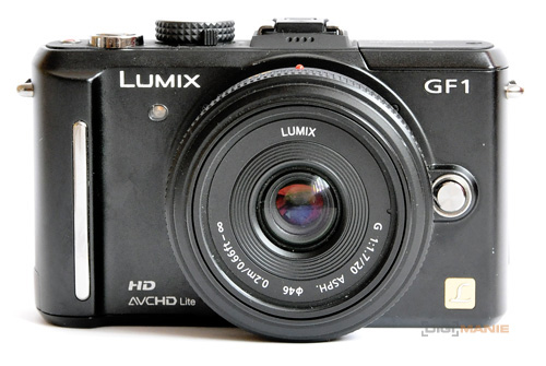 Panasonic Lumix GF1 s pancake objektivem