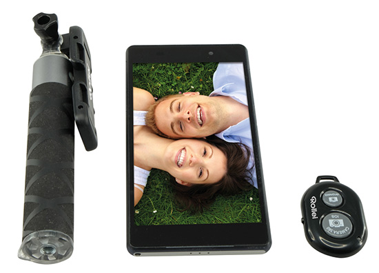 Rollei uvádí selfie tyčky Selfie Stick 4 Fun, 4 Style, 4 Smile a 4 Life