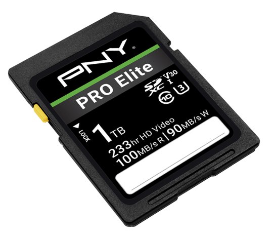 PNY přichází s 1TB SDXC paměťovou kartou PRO Elite