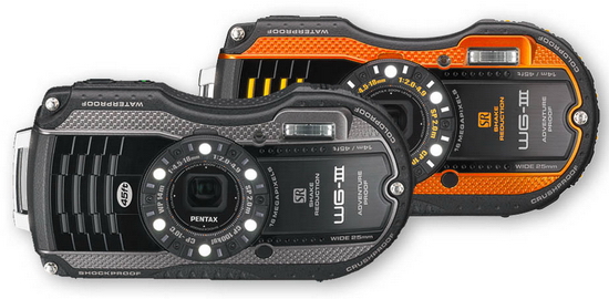 Pentax uvedl světelný outdoorový kompakt WG-3 a WG-3 GPS