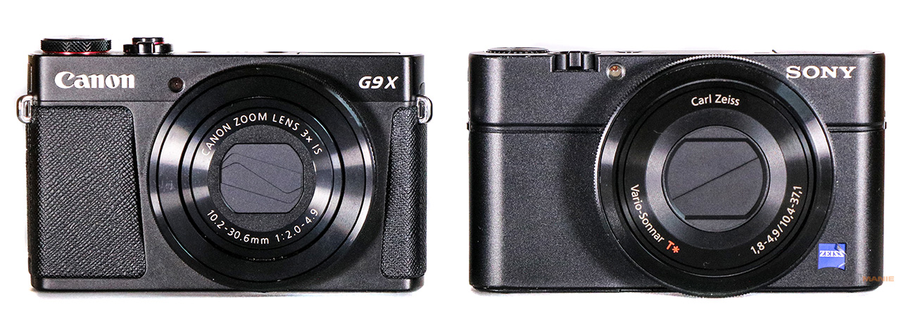 Canon PowerShot G9 X vs Sony Cyber-shot RX100