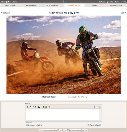 Fotogalerie: změny v zobrazování a hodnocení