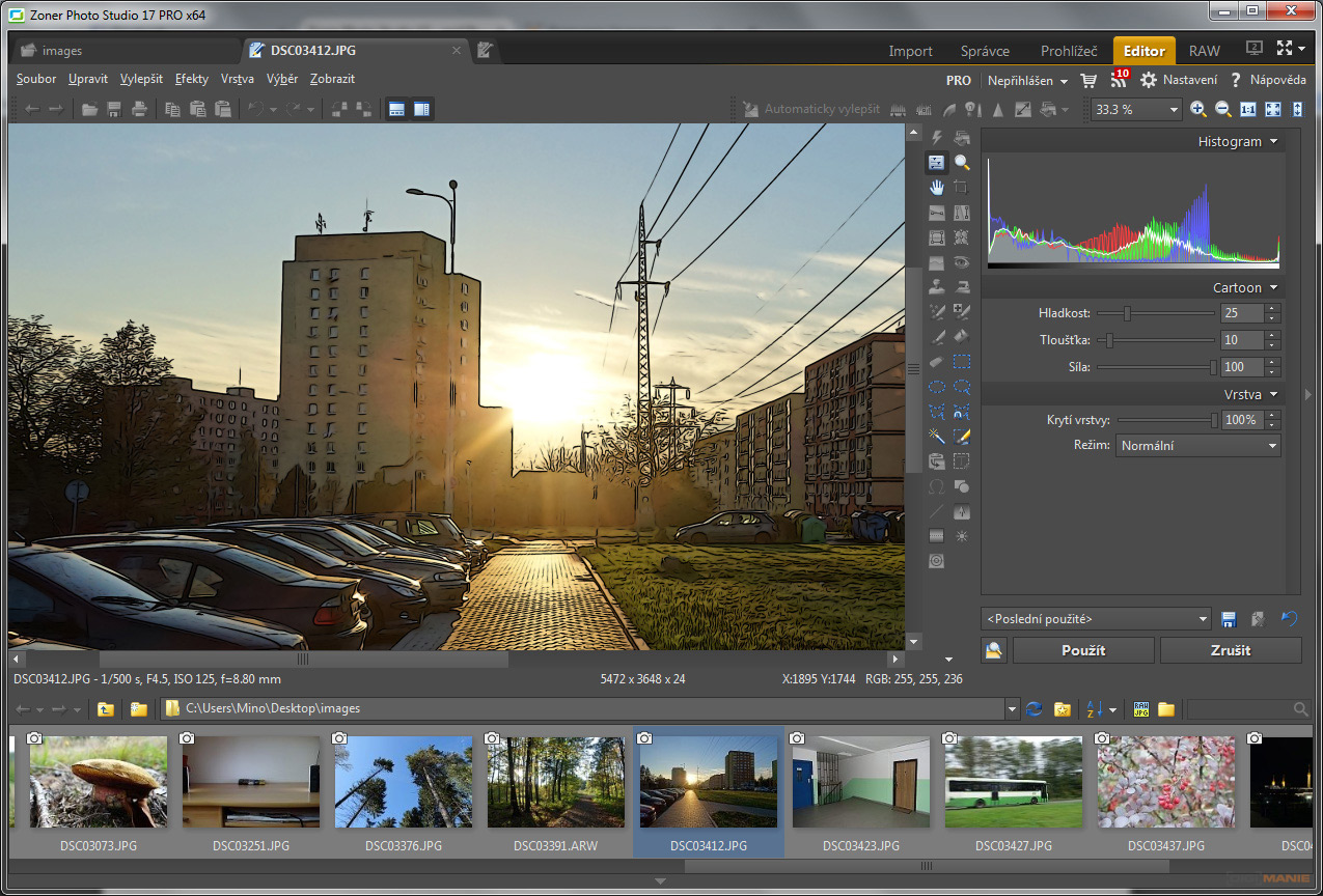 Zoner Photo Studio 17 v testu