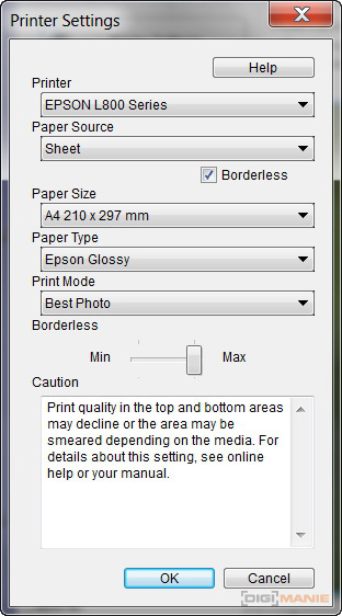 Epson L800: Fotky téměř "zadarmo"