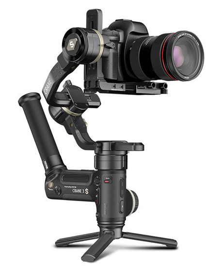 Modulární gimbal Zhiyun Crane 3S přichází s nosností 6,5 kg