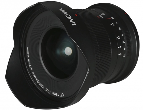 Laowa uvádí ultra-širokoúhlý objektiv 19mm F2.8 Zero-D pro středoformát