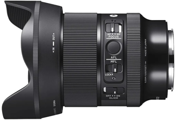 Sigma uvádí objektiv 24mm F1.4 DG DN pro full frame CSC