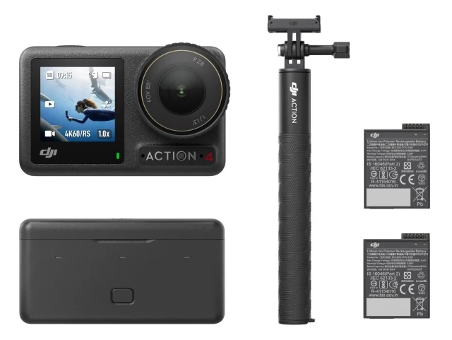 Akční kamera DJI Osmo Action 4 dostává větší 1/1,3" senzor: 4K120p a 10bit video